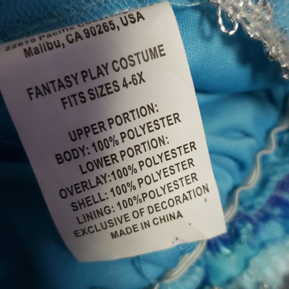 Frozen Elsa play costume! 4-6X - Picture 8 of 8